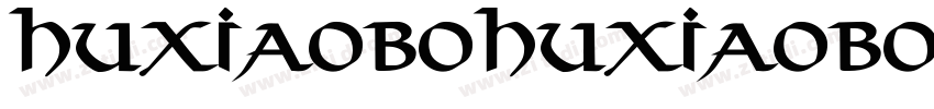 HuXiaoBoHuXiaoBo Men字体转换